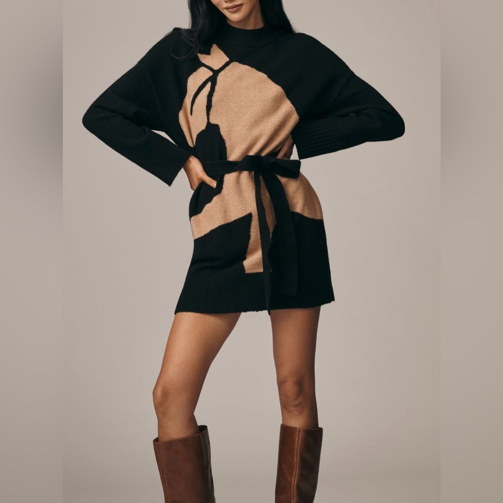 NWT Corey Lynn Calter mini sweater dress